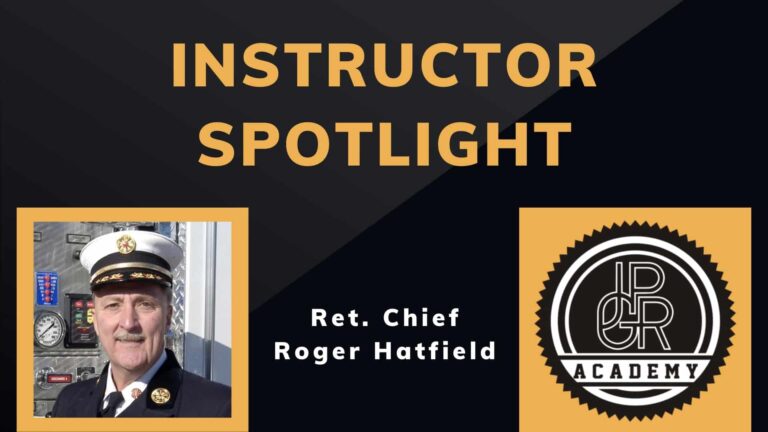 Instructor Spotlight: Ret. Fire Chief Roger Hatfield