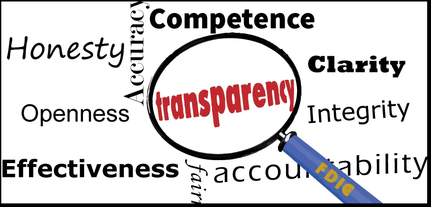 Government transparency stock image (Credit: FDIC)